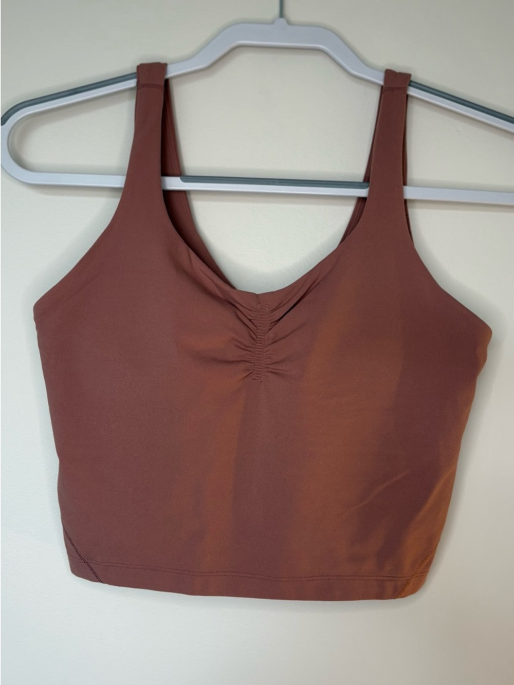 lululemon athletica Rose Brown align Cropped Tank Top